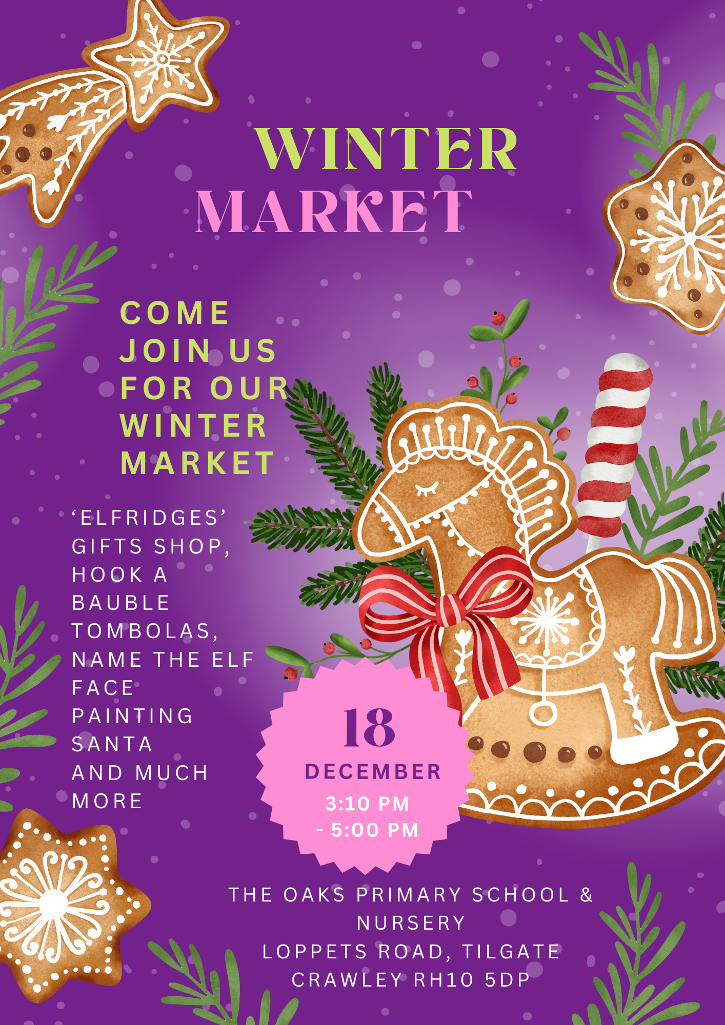 Oaks Winter Market Event