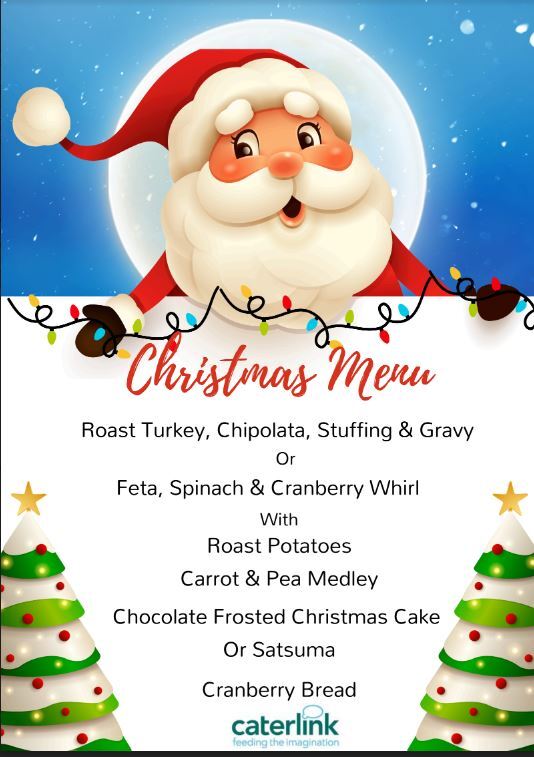 Caterlink Christmas Menu