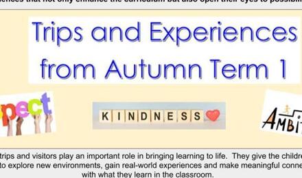 School Visits Newsletter, Autumn 1